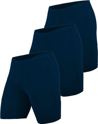 Kyk Solid Men Dark Blue Tights