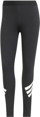 ADIDAS Printed Women Black Tights