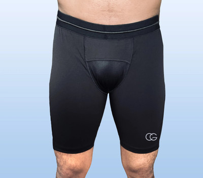 CALIGOSTLE Solid Men Black Tights