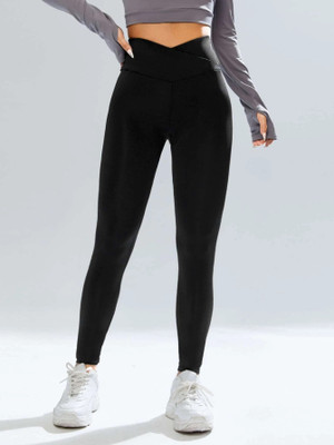 Neu Look Solid Women Black Tights