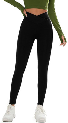 COLOR CAPITAL Solid Women Black Tights