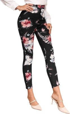 DE TRENDZ Black Jegging(Printed)