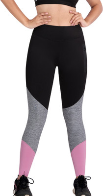 dermawear Color Block Women Multicolor Tights