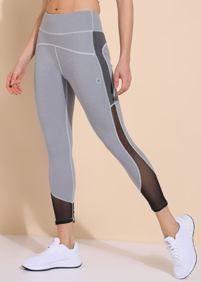 barbora Solid Women Grey Tights