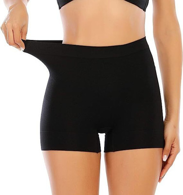 Shoppy villa Solid Women Black Tights