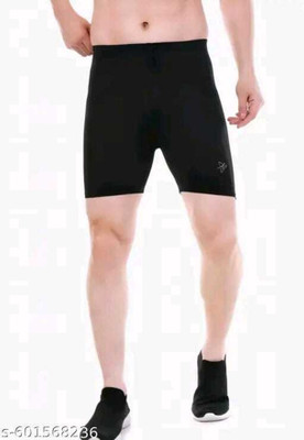 all fashtion collection Solid Men Black Tights