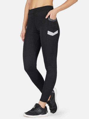 Neu Look Color Block Women Black Tights