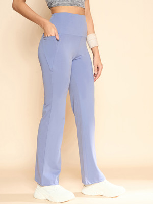 COLOR CAPITAL Solid Women Blue Tights