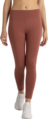 VAN HEUSEN Solid Women Brown Tights