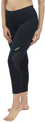 Lovable Solid Women Blue Tights