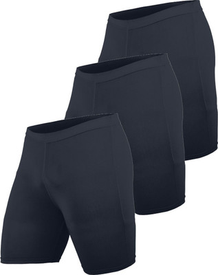 Kyk Solid Men Black Tights