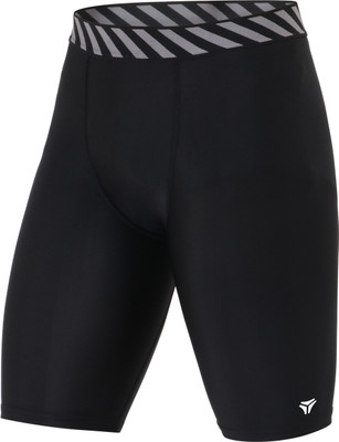 Kyk Solid Men Black Tights