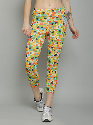 N-gal Polka Print Women Multicolor Tights