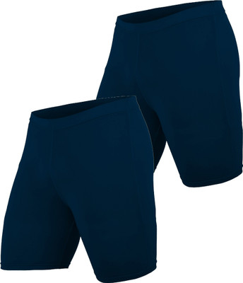 Kyk Solid Men Dark Blue Tights