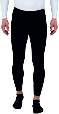 Kyk Solid Men Black Tights