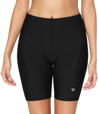 VTSports Solid Women Black Tights