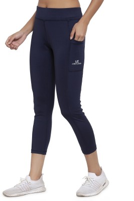 UZARUS Solid Women Dark Blue Tights