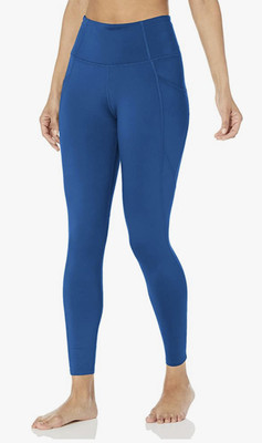 ATHLIMA Solid Women Blue Tights
