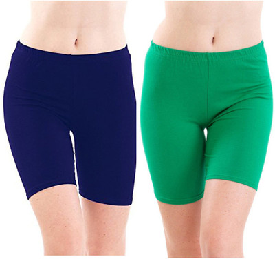 Jingo Solid Women Green Tights