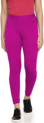 Feather Feel Solid Women Pink Tights