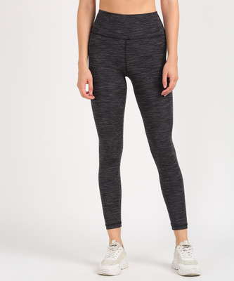 Rock Paper Scissors Self Design Women Grey Tights