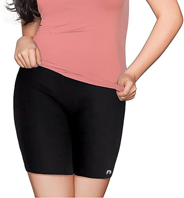 never lose Solid Women Black Tights