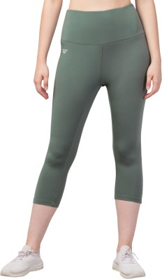 Fflirtygo Solid Women Green Tights