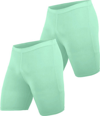 Kyk Solid Men Light Green Tights
