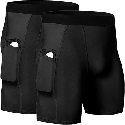 NINQ Solid Men Black Tights