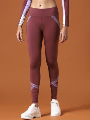 ONLY Printed Women Maroon Tights