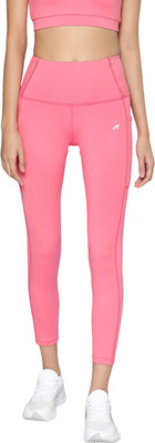 ALCIS Solid Women Pink Tights
