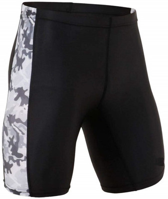 Sportinger Printed Men White Tights