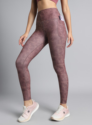 Cult Printed Women Pink Tights