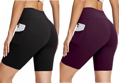 Kashikey creation Solid Women Black, Maroon Tights