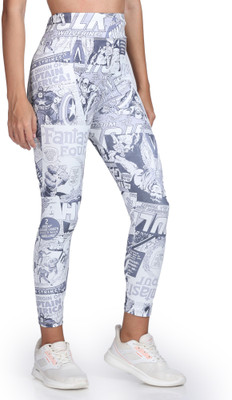 YUALIN CREATION Printed Women Multicolor Tights