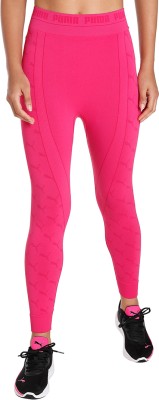 PUMA Printed Women Pink Tights