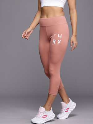 HRX By Hrithik Roshan Solid Women Red Tights For Rs. 179 @ 91 %