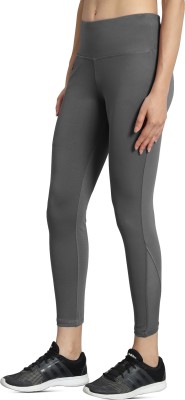 Mehrang Solid Women Silver Tights