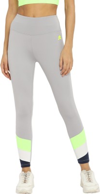 OFF LIMITS Color Block Women Grey Tights