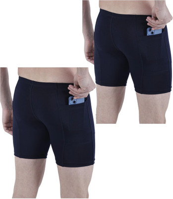 TroopLine Solid Men Dark Blue, Dark Blue Tights
