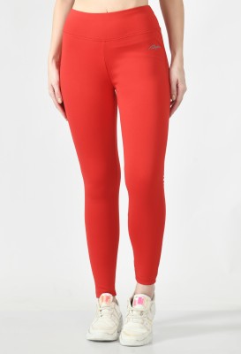 Waylene Solid Women Red Tights