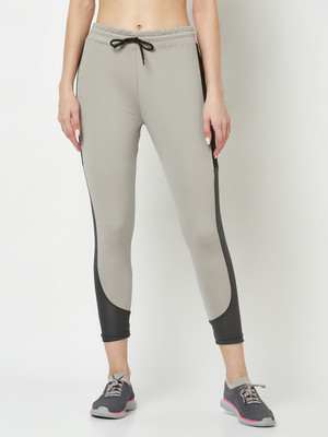 UNICUS APPAREL Color Block Women Grey Tights