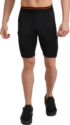 NINQ Color Block Men Black Tights