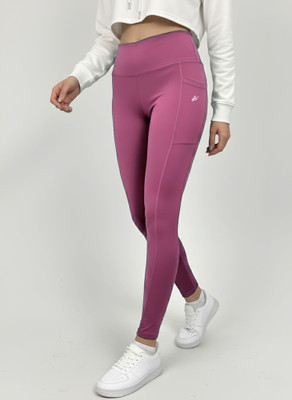 NEXSUS APPARELS Solid Women Pink Tights