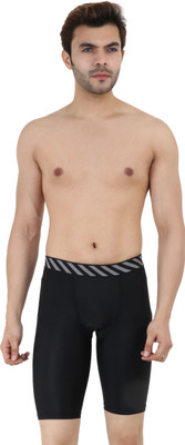 NINQ Solid Men Black Tights
