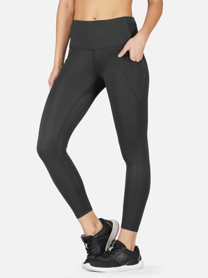 IMPERATIVE by NEU LOOK Solid Women Grey Tights