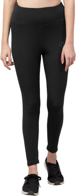 Kopykat Solid Women Black Tights