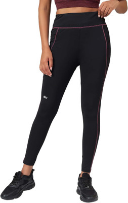 DIDA Solid Women Black Tights