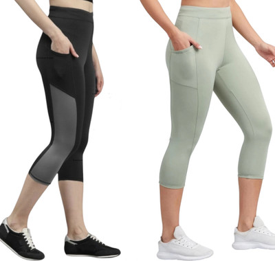 Earth joy Solid Women Multicolor Tights