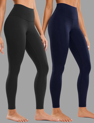 TIGERSNAKE Printed Women Black, Dark Blue Tights